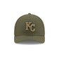 Kansas City Royals Armed Forces Day 2026 9FORTY M-Crown A-Frame Snapback Hat