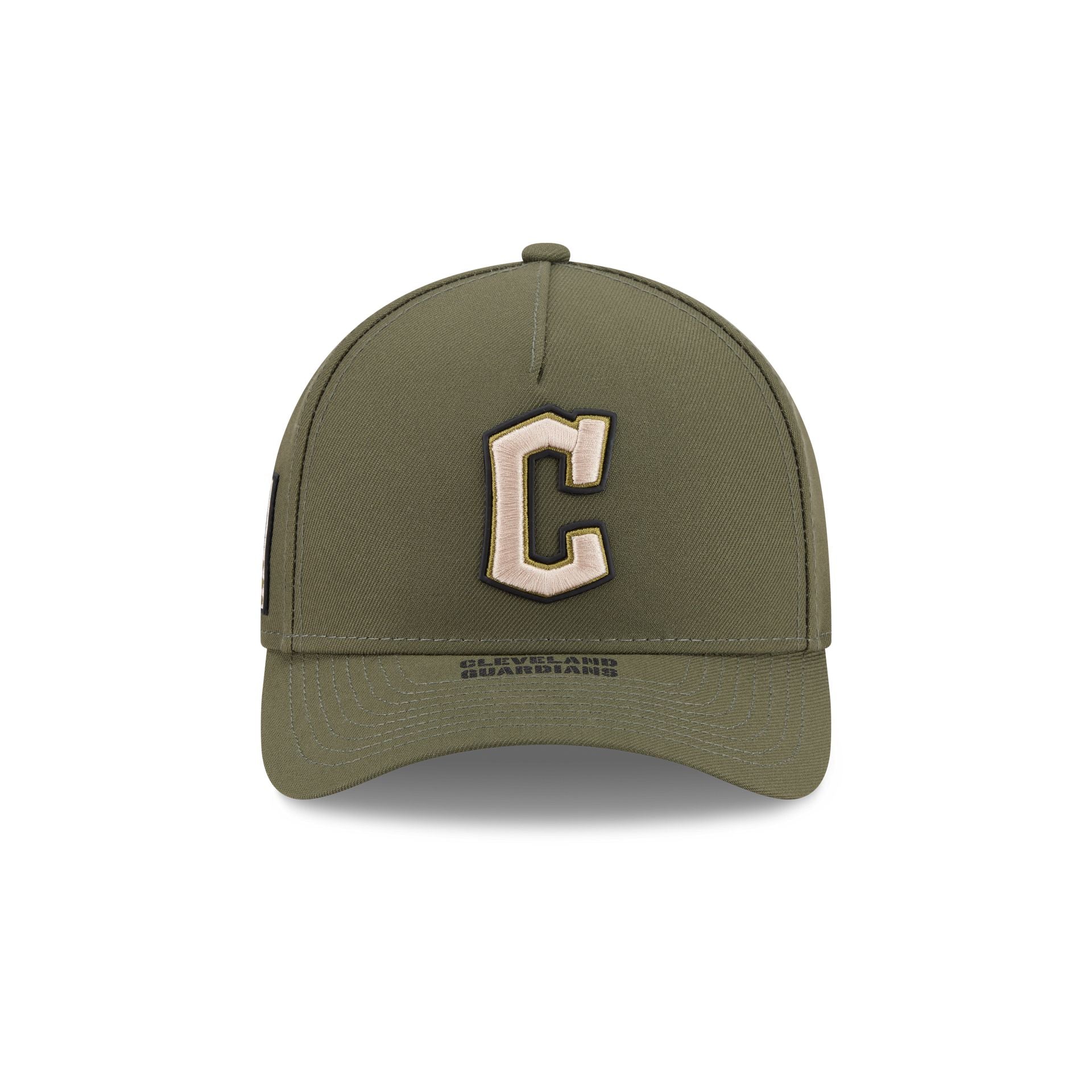 Cleveland Guardians Armed Forces Day 2026 9FORTY M-Crown A-Frame Snapback Hat