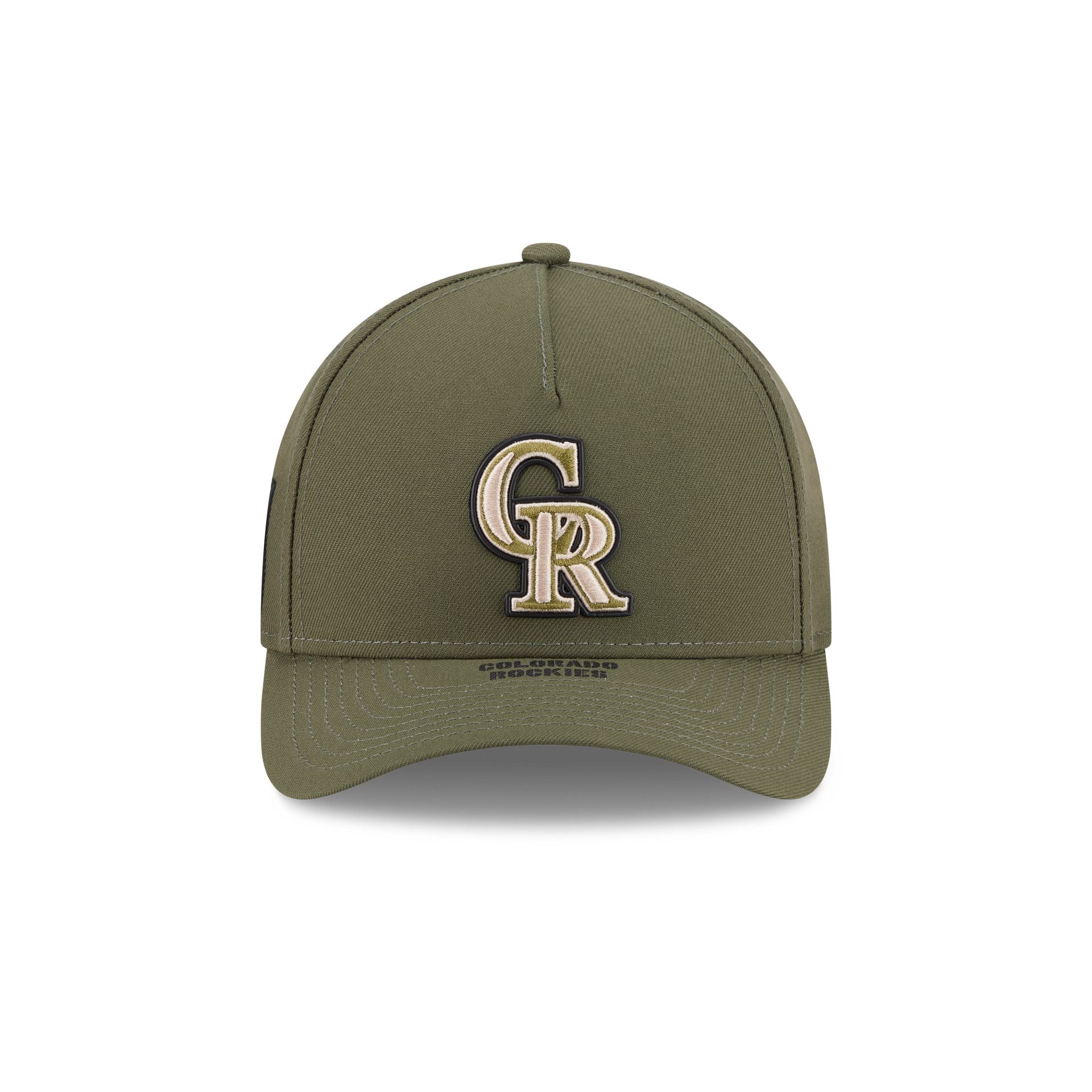 Colorado Rockies Armed Forces Day 2026 9FORTY M-Crown A-Frame Snapback Hat
