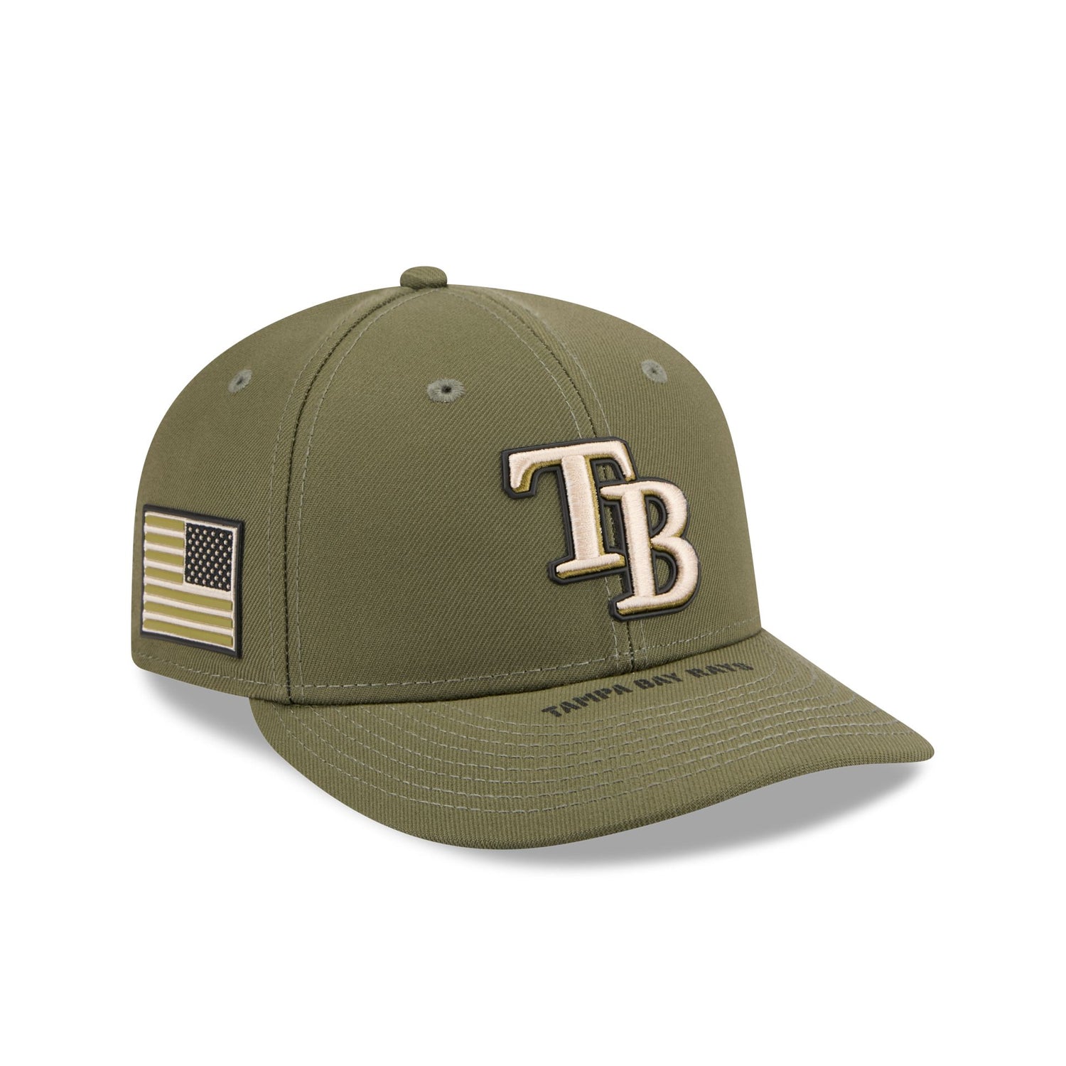 Tampa Bay Rays Armed Forces Day 2026 Low Profile 59FIFTY Fitted Hat