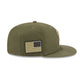 Texas Rangers Armed Forces Day 2026 9FIFTY Snapback Hat