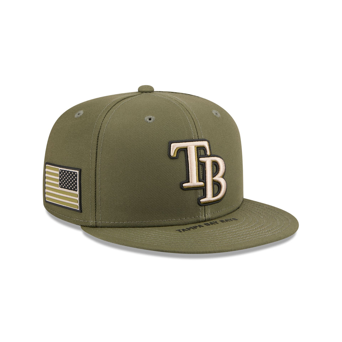 Tampa Bay Rays Armed Forces Day 2026 9FIFTY Snapback Hat