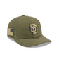 San Diego Padres Armed Forces Day 2026 Low Profile 59FIFTY Fitted Hat