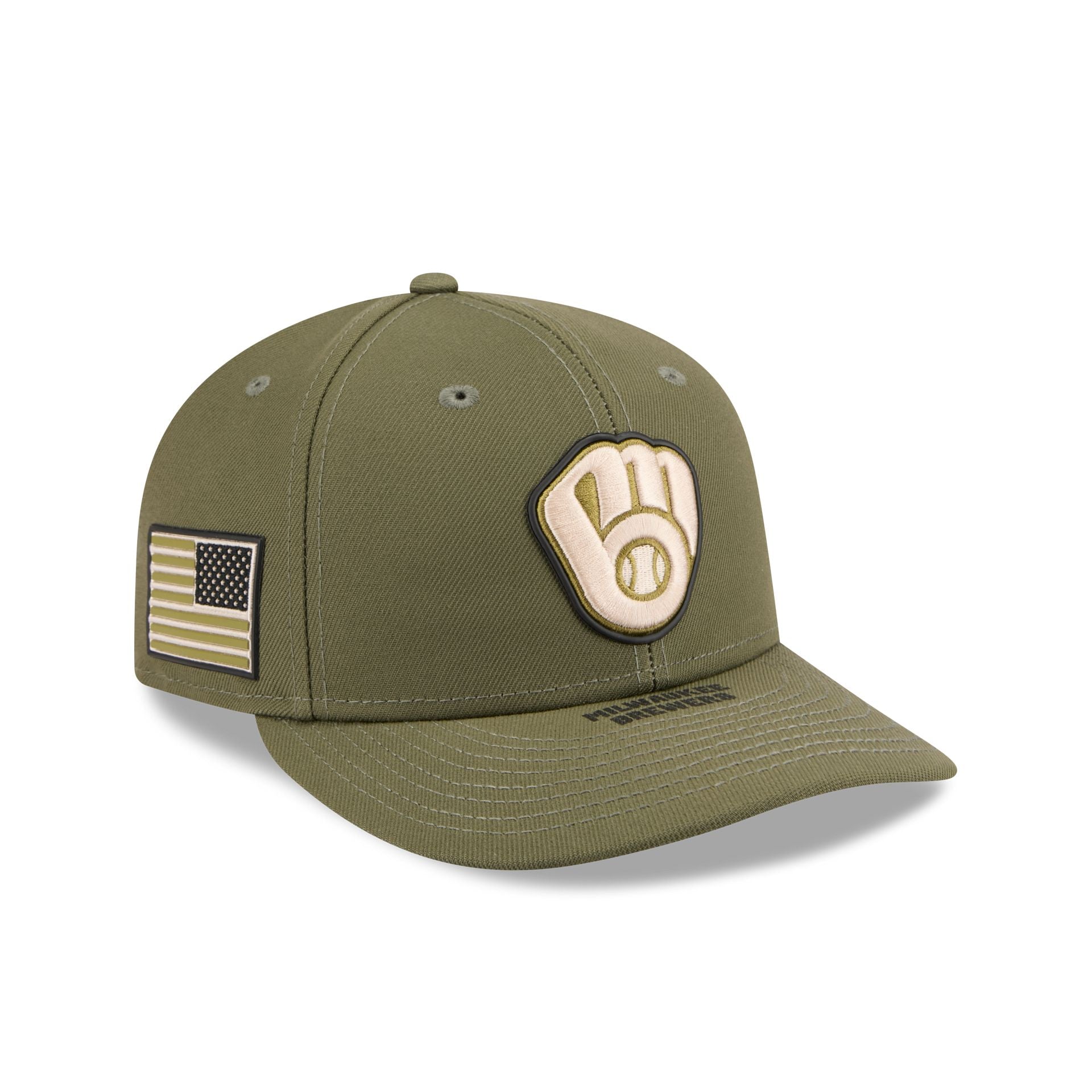 Milwaukee Brewers Armed Forces Day 2026 Low Profile 59FIFTY Fitted Hat