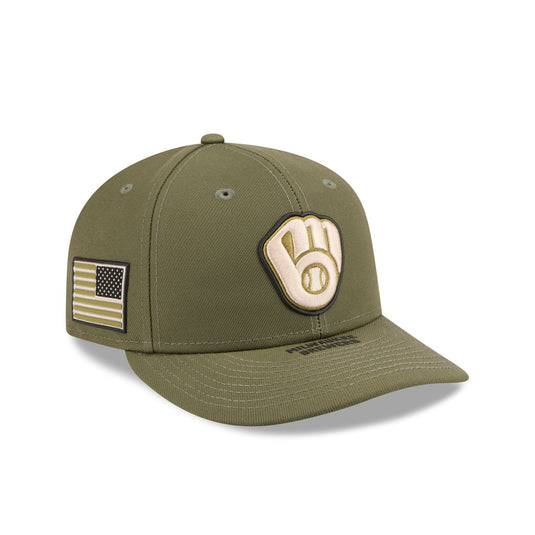 Milwaukee Brewers Armed Forces Day 2026 Low Profile 59FIFTY Fitted Hat - New Era Cap