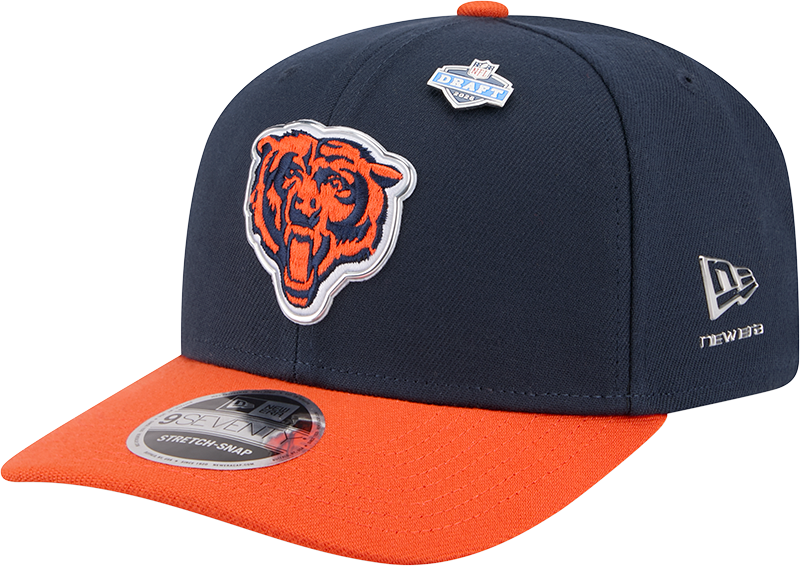 Chicago Bears 2026 Draft 9SEVENTY Stretch-Snap Hat