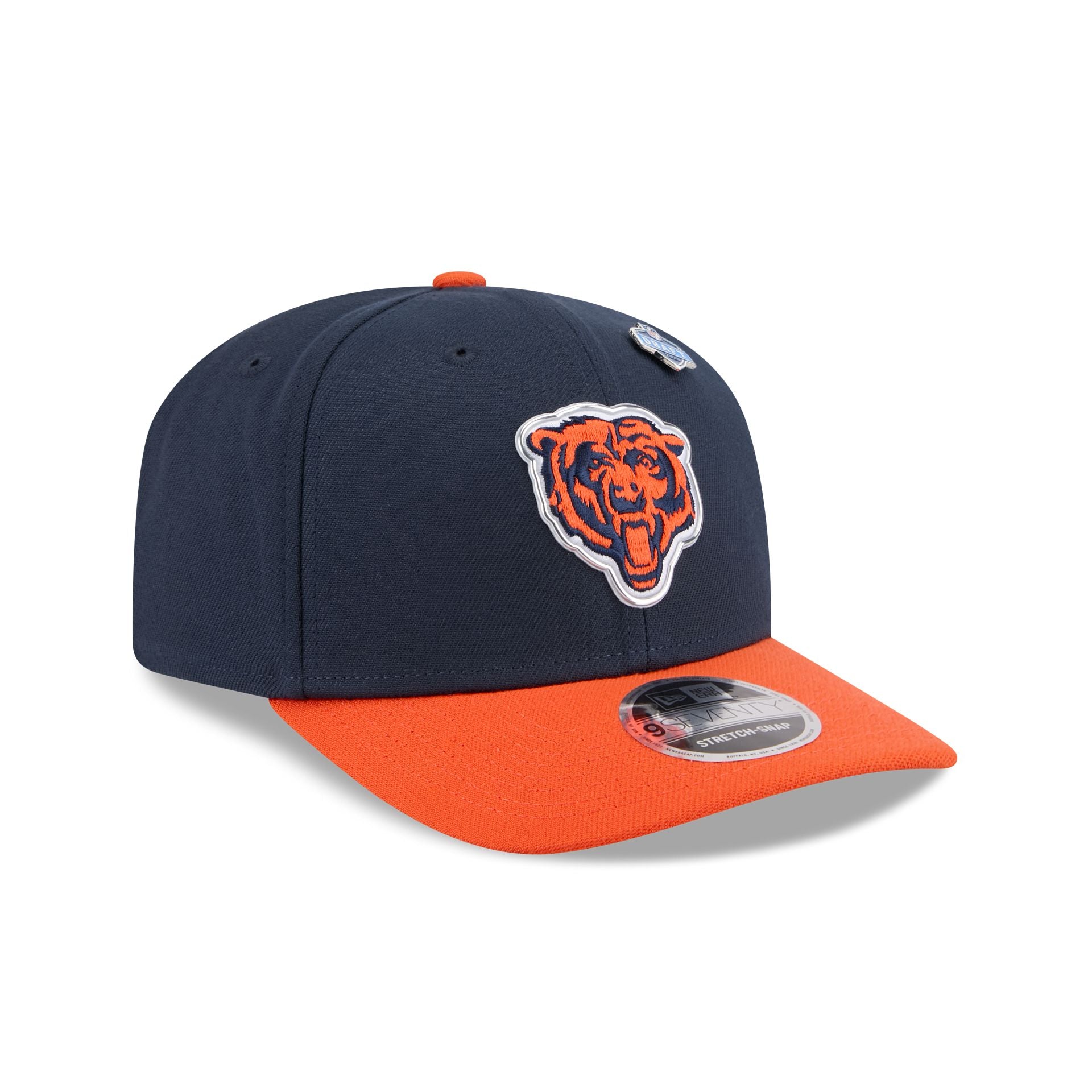 Chicago Bears 2026 Draft 9SEVENTY Stretch-Snap Hat