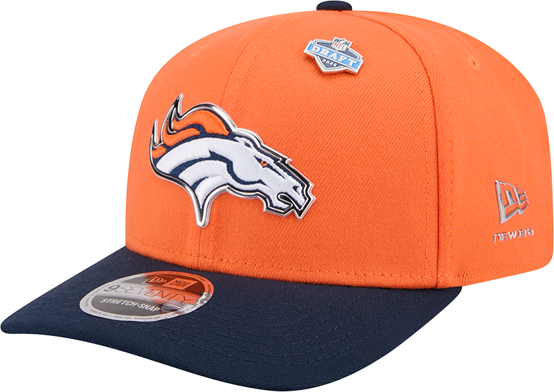 Denver Broncos 2026 Draft 9SEVENTY Stretch-Snap Hat