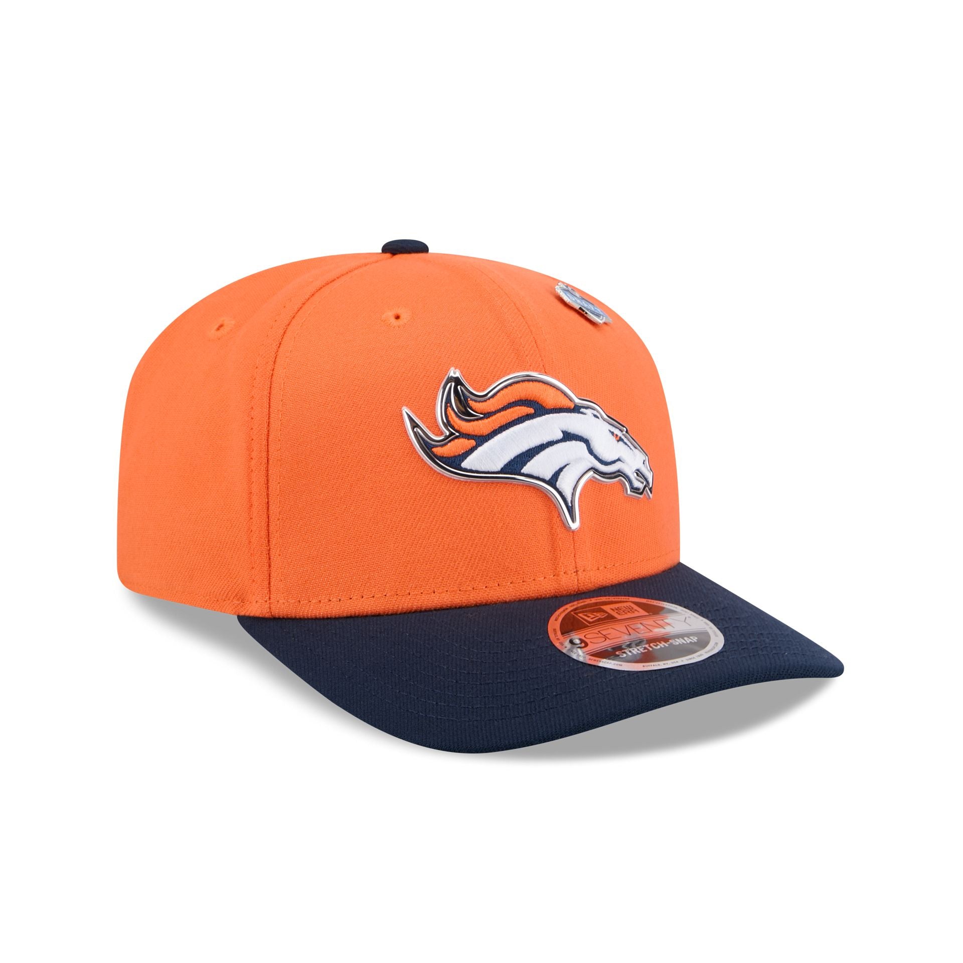 Denver Broncos 2026 Draft 9SEVENTY Stretch-Snap Hat – New Era Cap