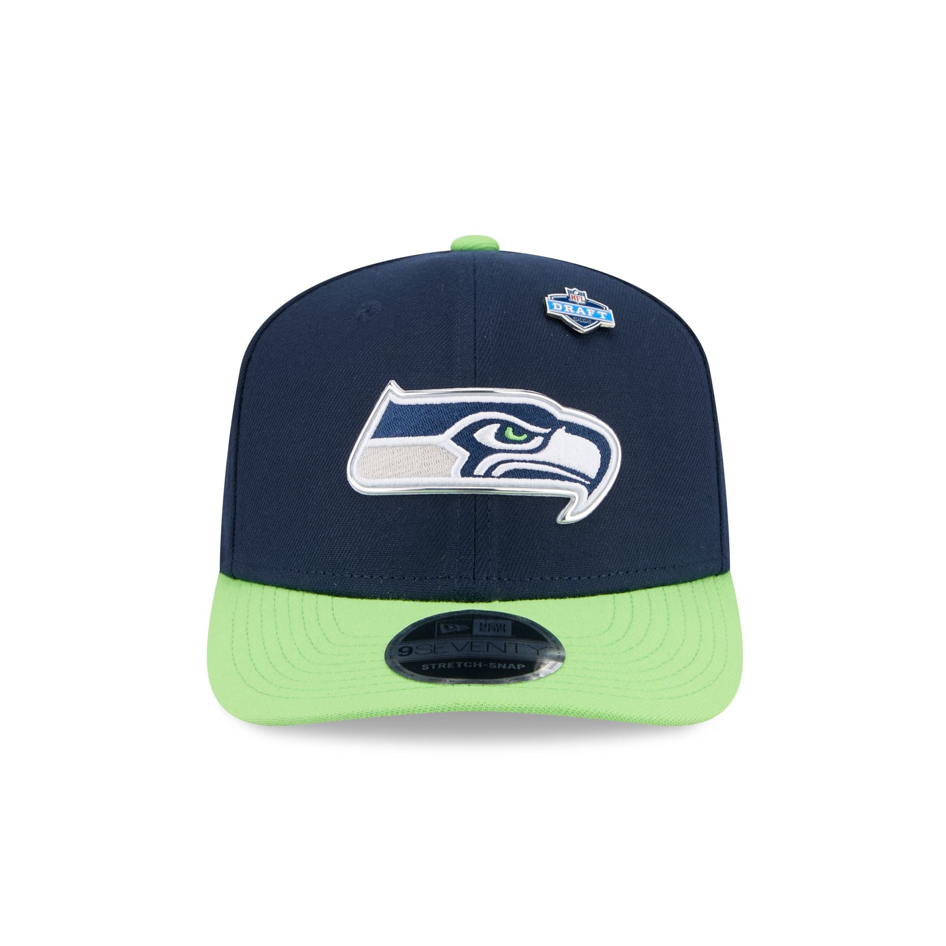 Seattle Seahawks 2026 Draft 9SEVENTY Stretch-Snap Hat – New Era Cap