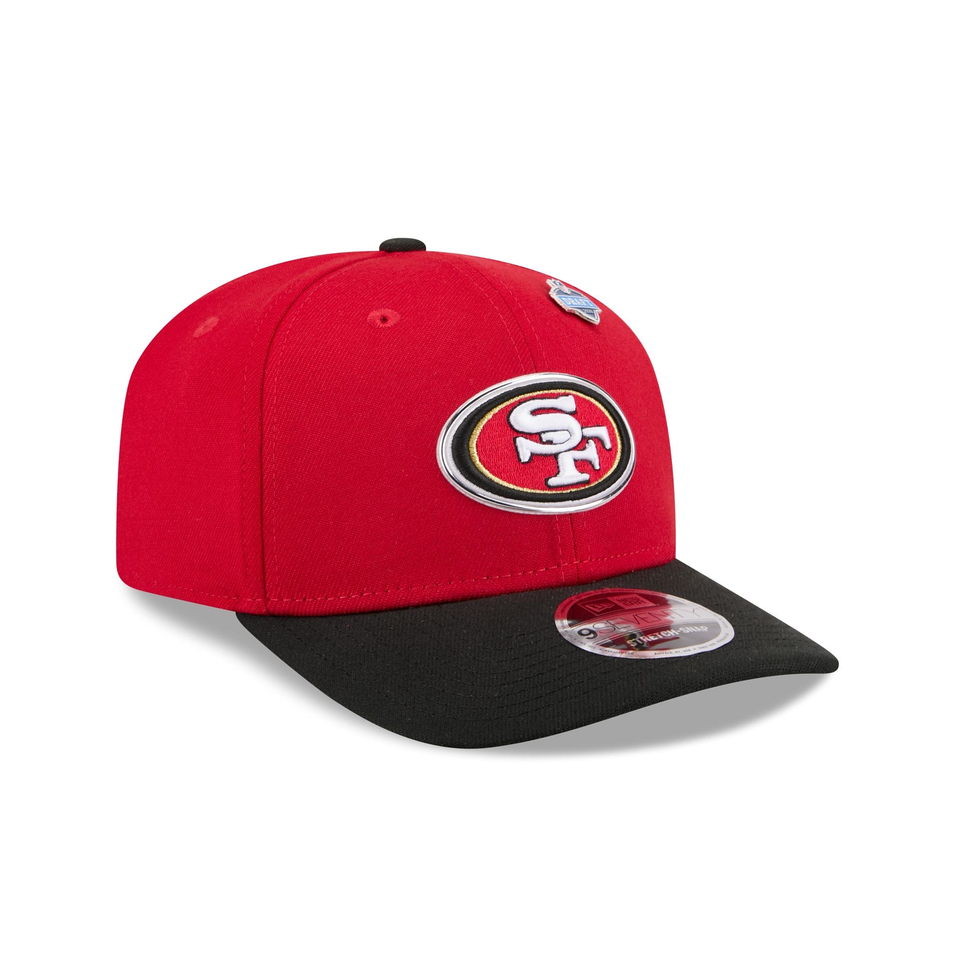 San Francisco 49ers 2026 Draft 9SEVENTY Stretch-Snap Hat – New Era Cap