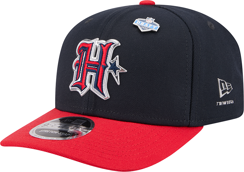 Houston Texans 2026 Draft 9SEVENTY Stretch-Snap Hat
