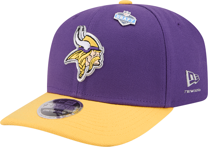 Minnesota Vikings 2026 Draft 9SEVENTY Stretch-Snap Hat