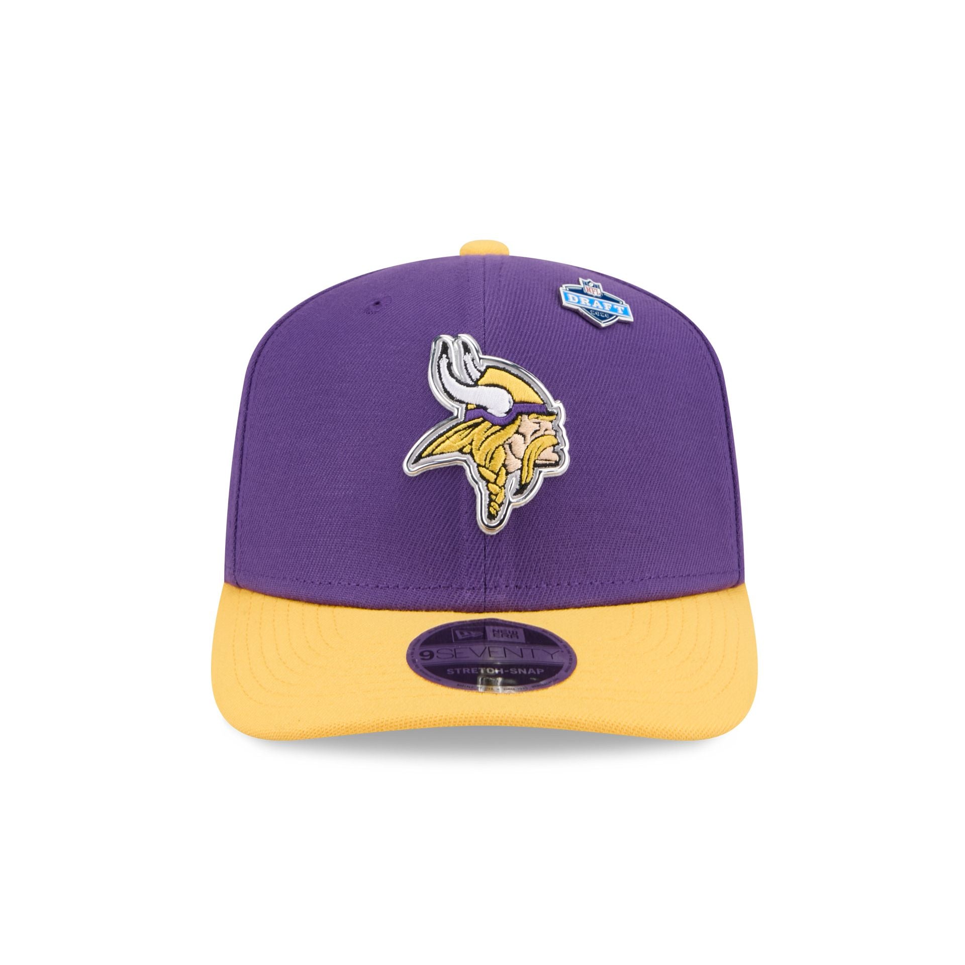 Minnesota Vikings 2026 Draft 9SEVENTY Stretch-Snap Hat – New Era Cap