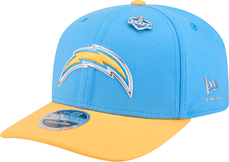 Los Angeles Chargers 2026 Draft 9SEVENTY Stretch-Snap Hat
