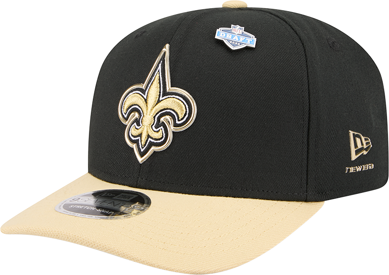 New Orleans Saints 2026 Draft 9SEVENTY Stretch-Snap Hat