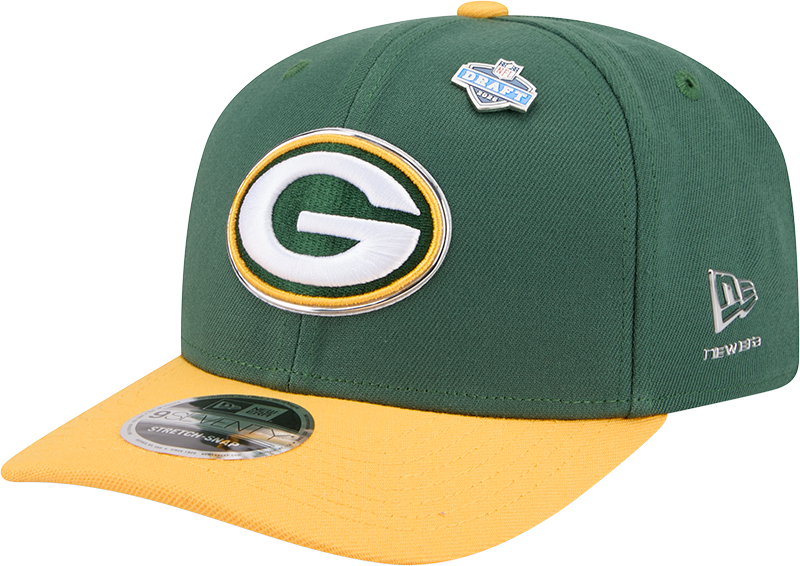 Green Bay Packers 2026 Draft 9SEVENTY Stretch-Snap Hat