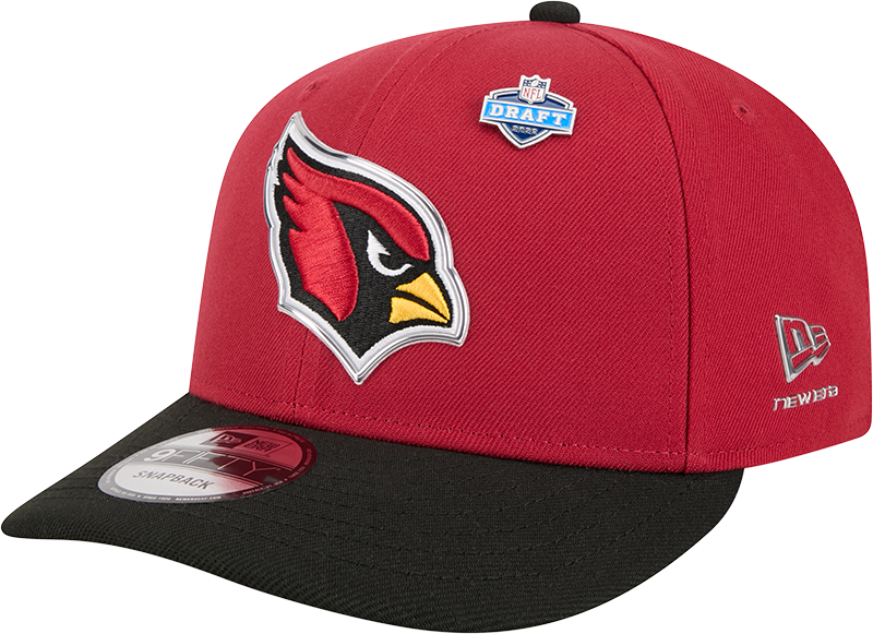 Arizona Cardinals 2026 Draft 9FIFTY Snapback Hat