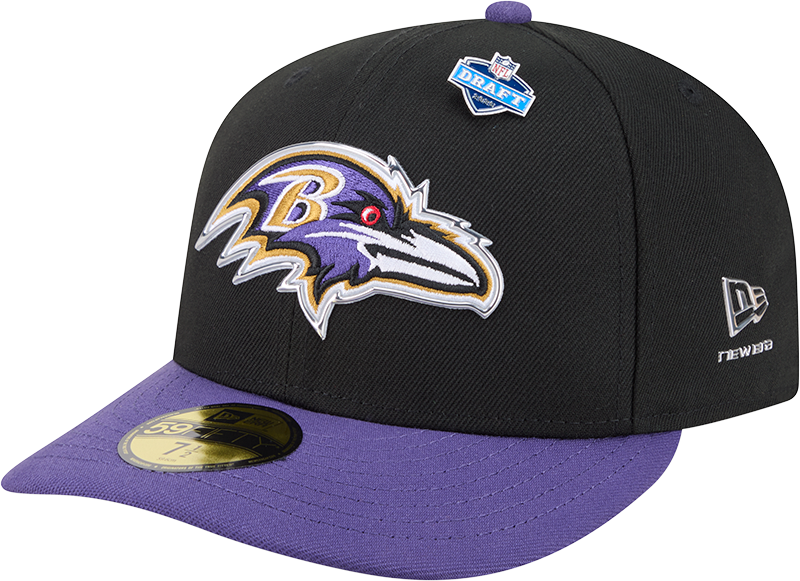Baltimore Ravens 2026 Draft 59FIFTY Fitted Hat