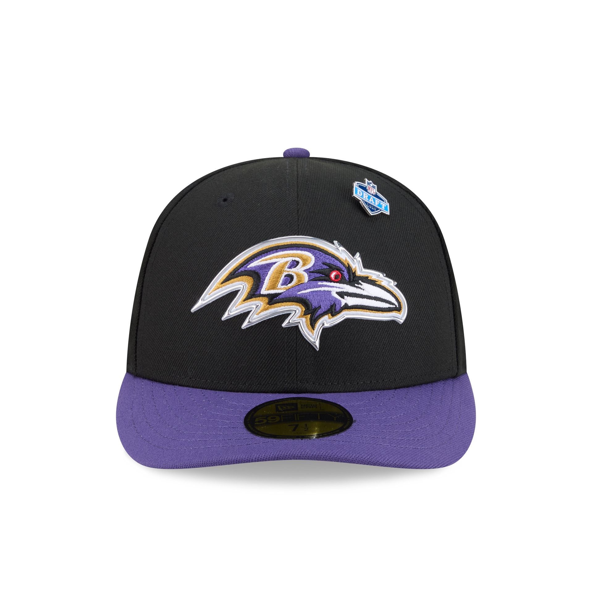 Baltimore Ravens 2026 Draft 59FIFTY Fitted Hat – New Era Cap