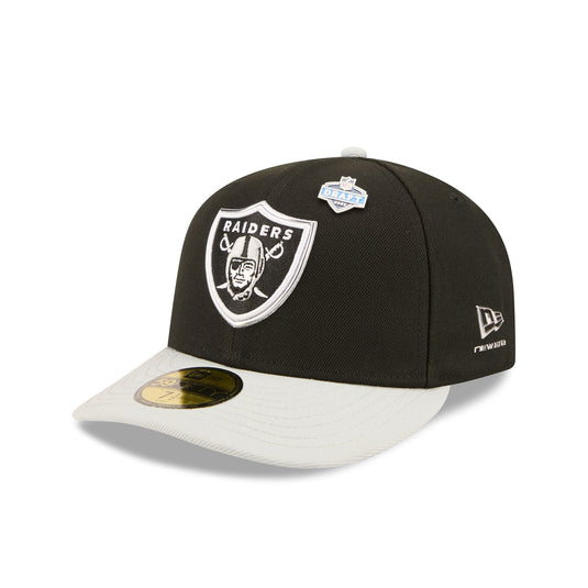 Las Vegas Raiders 2026 Draft 59FIFTY Fitted Hat - New Era Cap