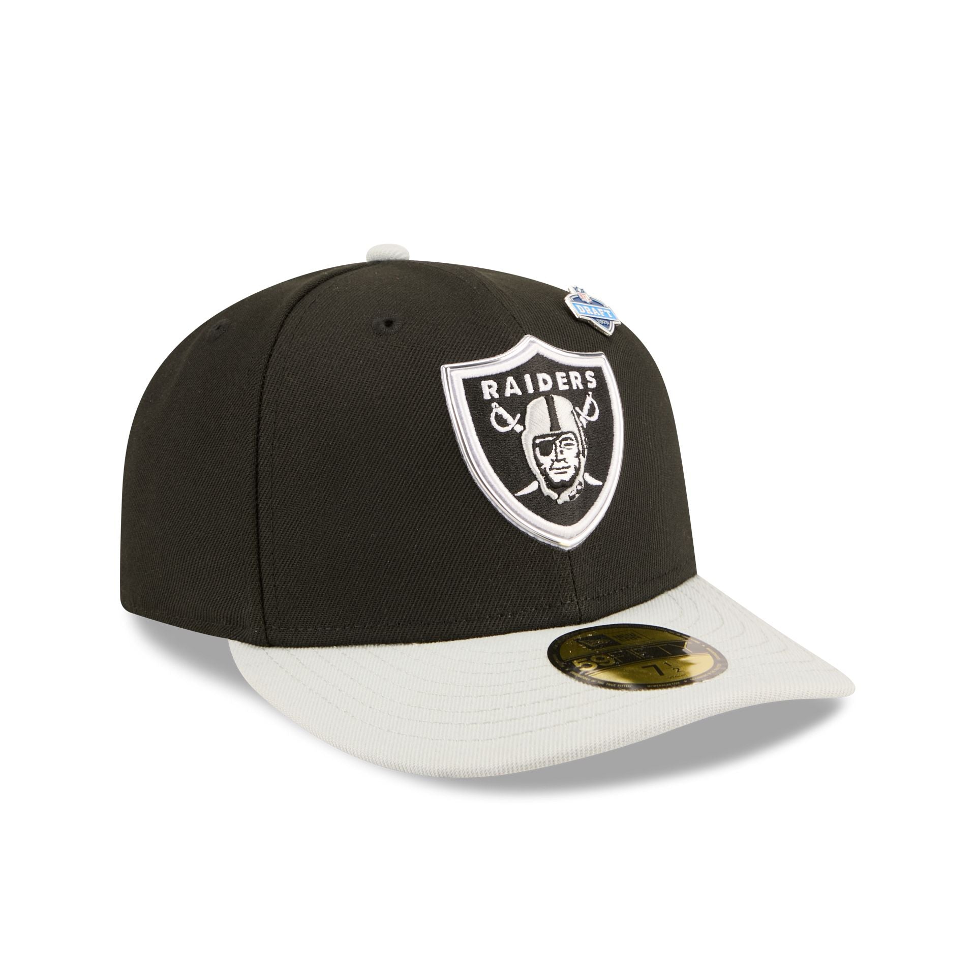 Las Vegas Raiders 2026 Draft 59FIFTY Fitted Hat