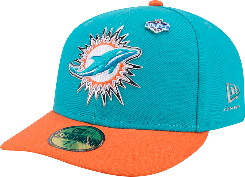 Miami Dolphins 2026 Draft 59FIFTY Fitted Hat