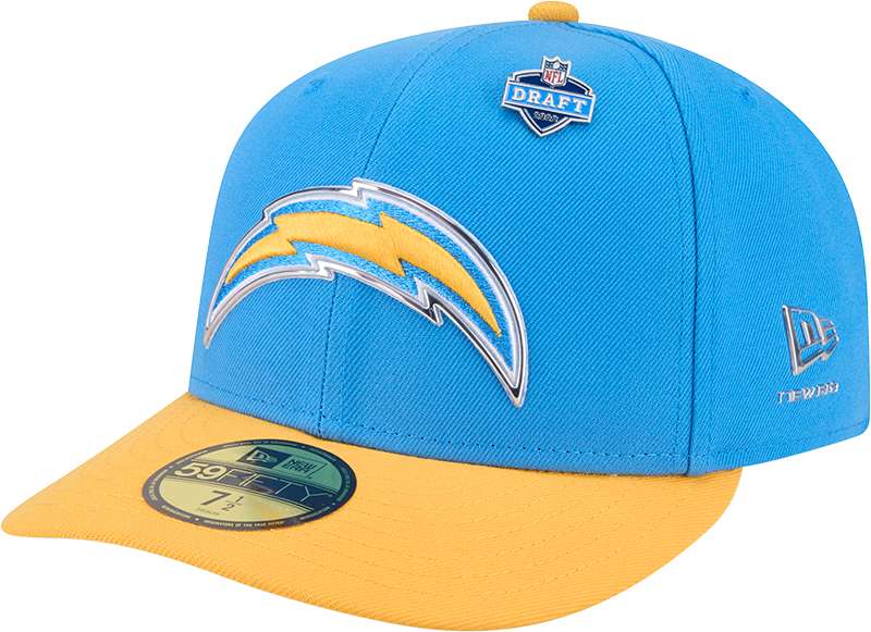 Los Angeles Chargers 2026 Draft 59FIFTY Fitted Hat