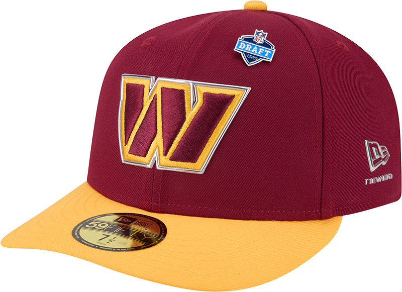 Washington Commanders 2026 Draft 59FIFTY Fitted Hat
