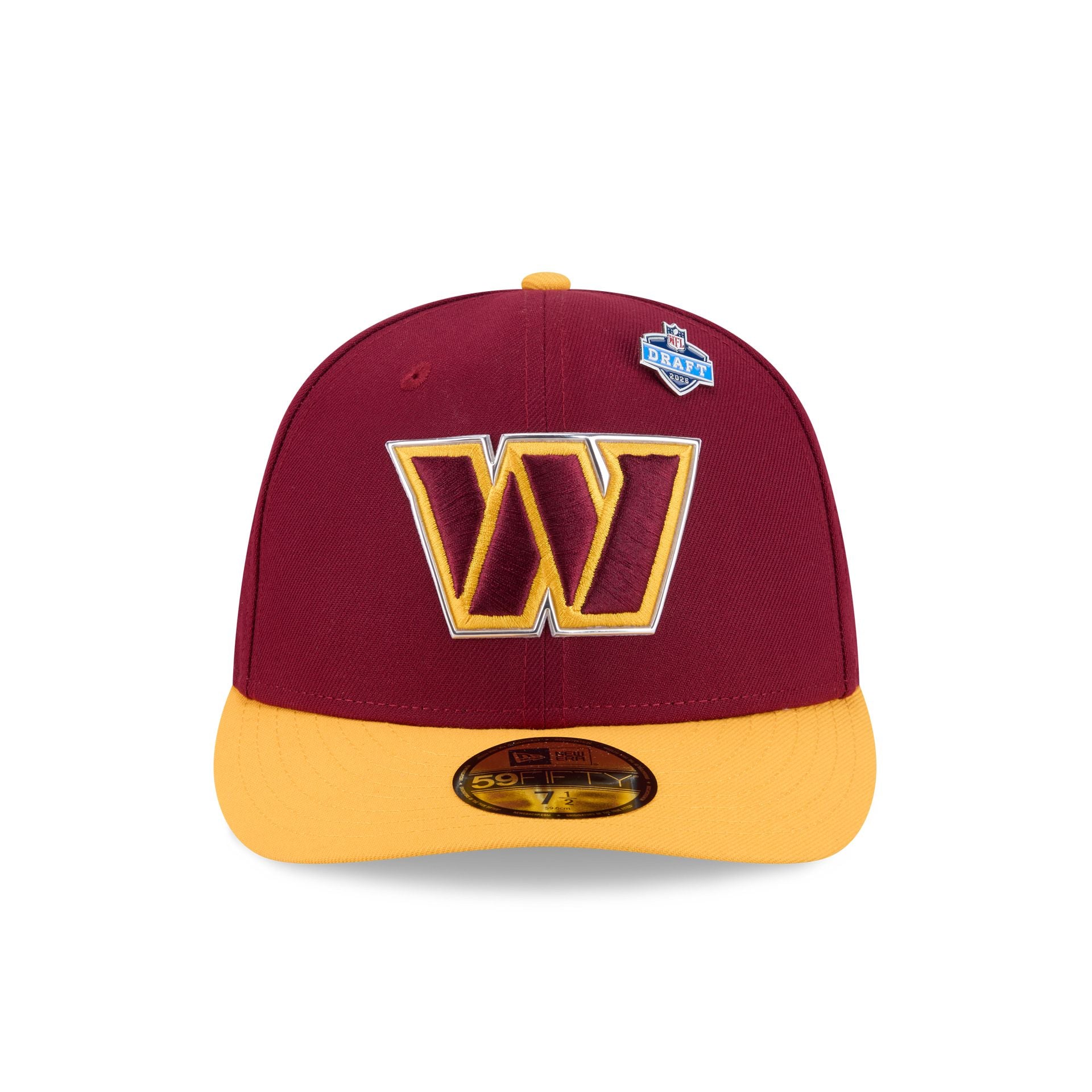 Washington Commanders 2026 Draft 59FIFTY Fitted Hat