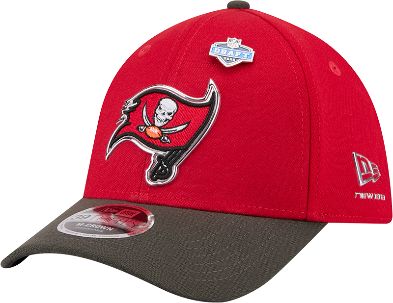 Tampa Bay Buccaneers 2026 Draft 39THIRTY M-Crown Stretch Fit Hat