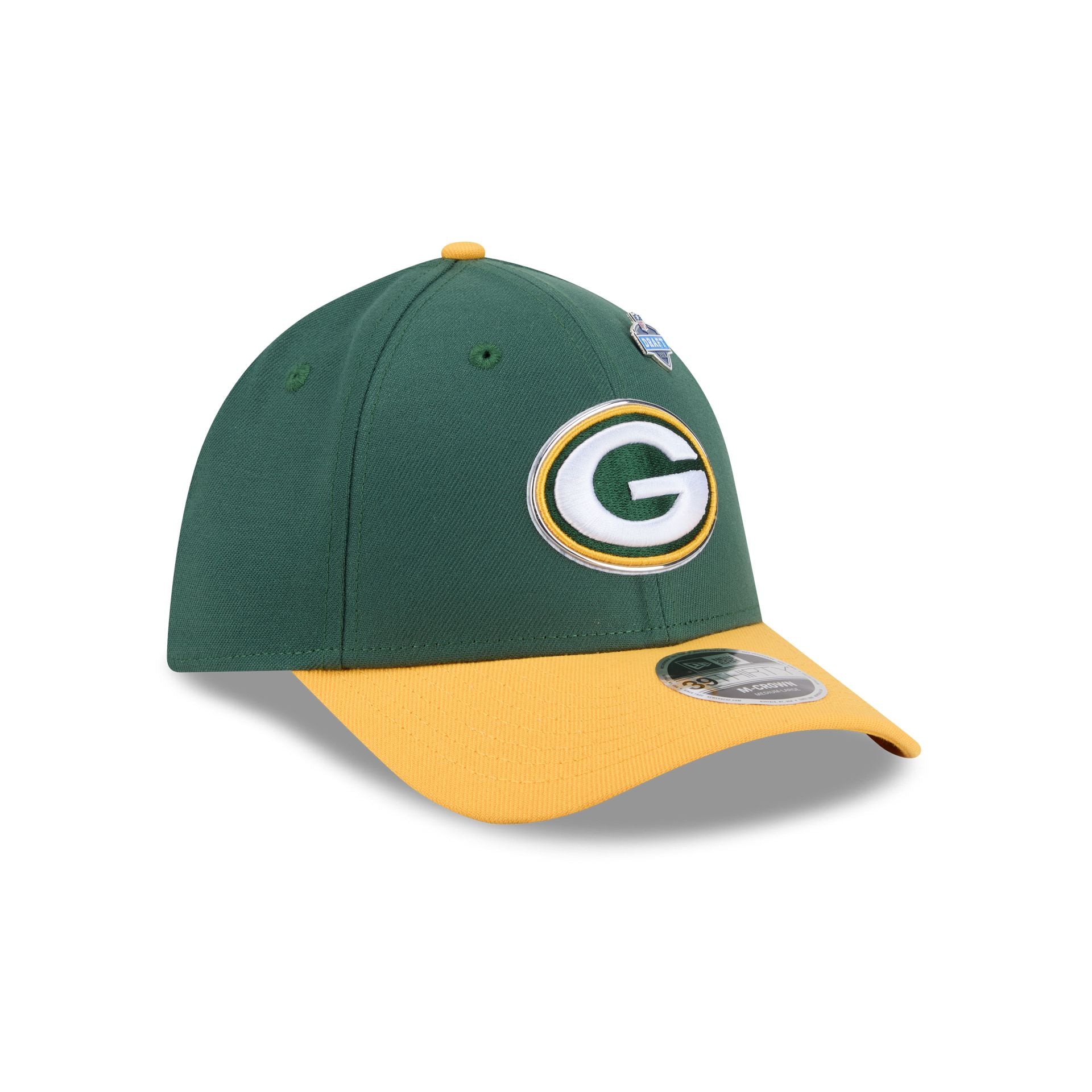 Green Bay Packers 2026 Draft 39THIRTY M-Crown Stretch Fit Hat