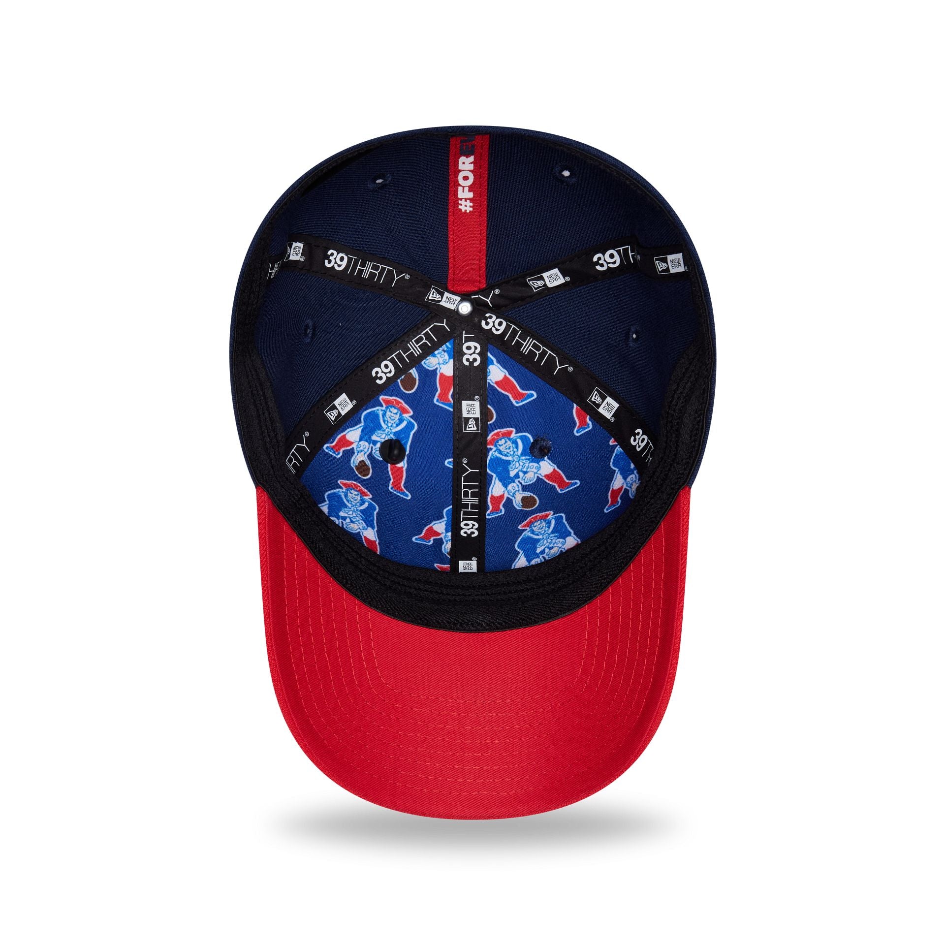 New England Patriots 2026 Draft 39THIRTY M-Crown Stretch Fit Hat