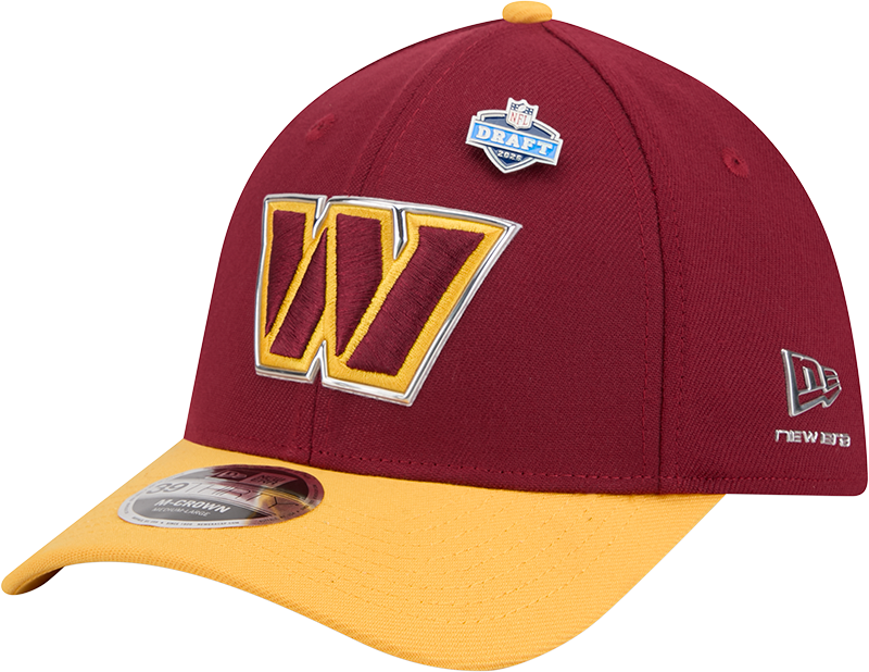 Washington Commanders 2026 Draft 39THIRTY M-Crown Stretch Fit Hat