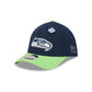 Seattle Seahawks 2026 Draft 39THIRTY M-Crown Stretch Fit Hat