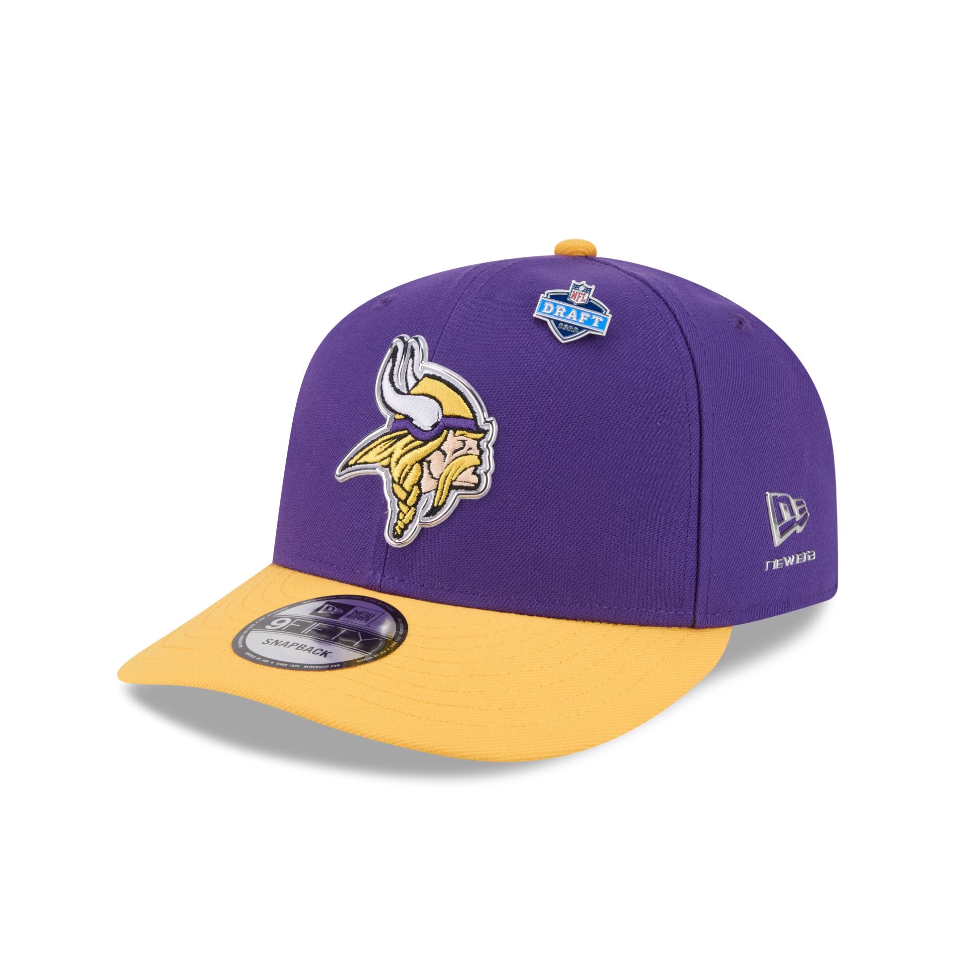 Minnesota Vikings 2026 Draft 9FIFTY Snapback Hat – New Era Cap