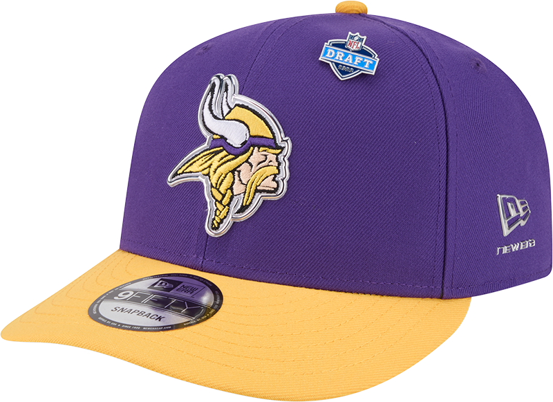 Minnesota Vikings 2026 Draft 9FIFTY Snapback Hat