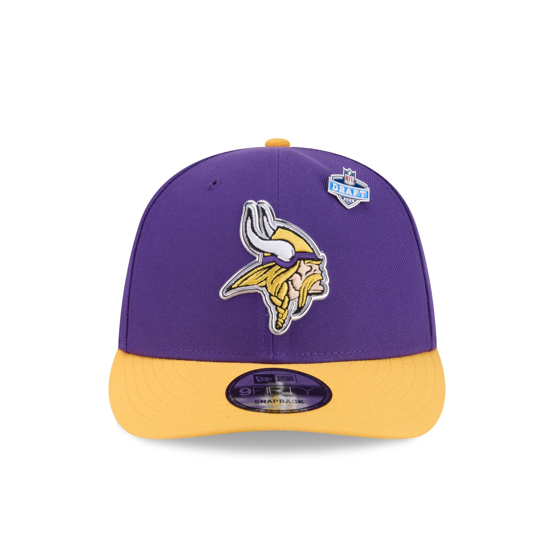 Minnesota Vikings 2026 Draft 9FIFTY Snapback Hat – New Era Cap