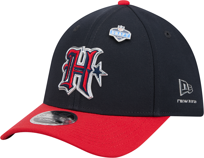 Houston Texans 2026 Draft 39THIRTY M-Crown Stretch Fit Hat