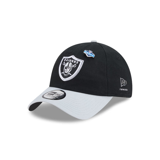 Las Vegas Raiders 2026 Draft Casual Classic Adjustable Hat - New Era Cap