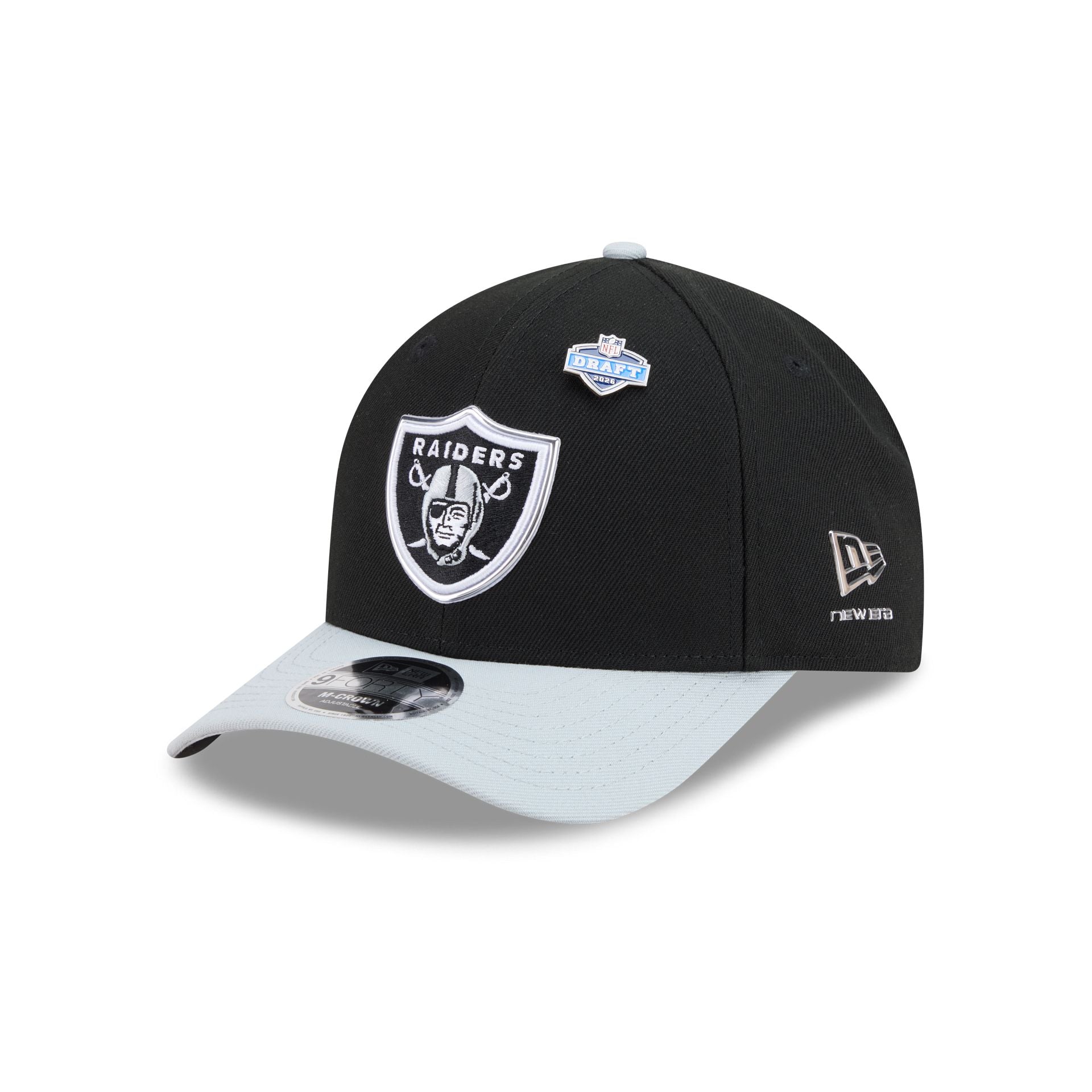 NEW ERA  コラボ キャップ 9FORTY Las Vegas Raiders 2026 Draft 9FORTY M-Crown Snapback Hat – New Era Cap