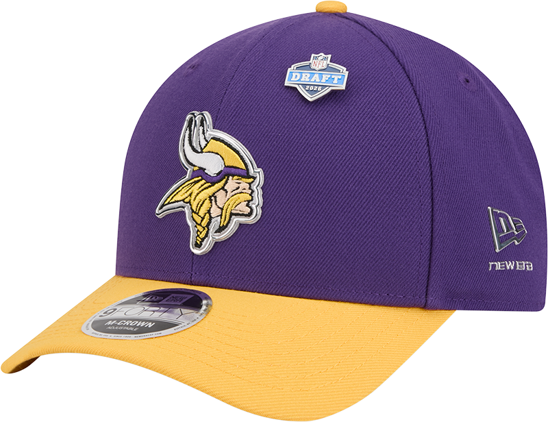 Minnesota Vikings 2026 Draft 9FORTY M-Crown Snapback Hat
