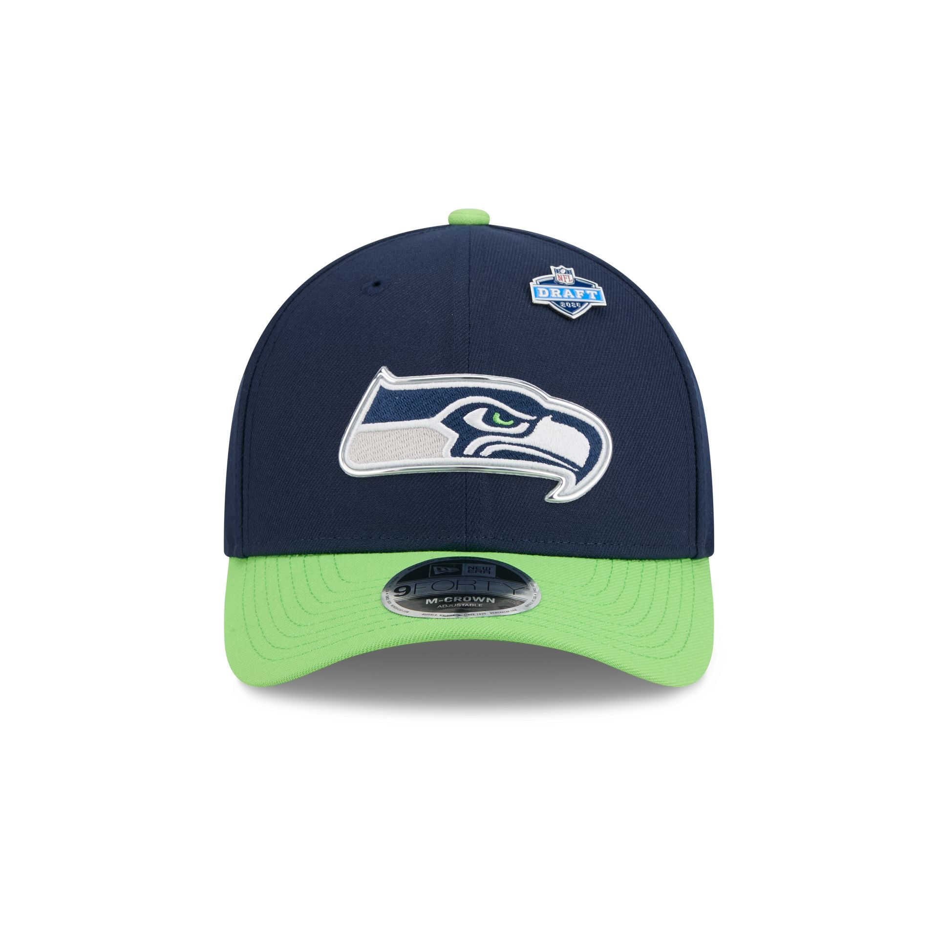 Seattle Seahawks 2026 Draft 9FORTY M-Crown Snapback Hat – New Era Cap