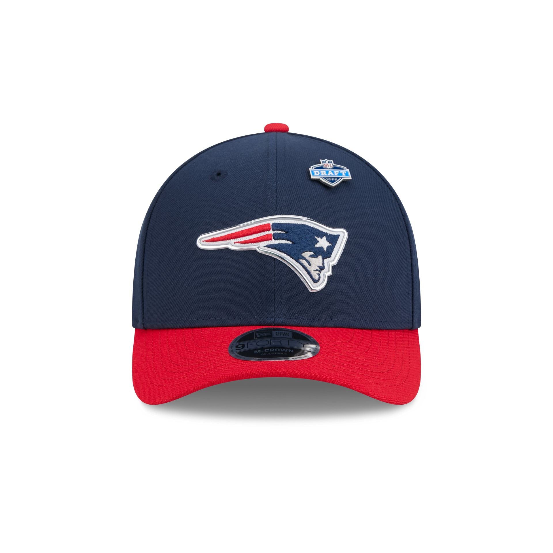 New England Patriots 2026 Draft 9FORTY M-Crown Snapback Hat
