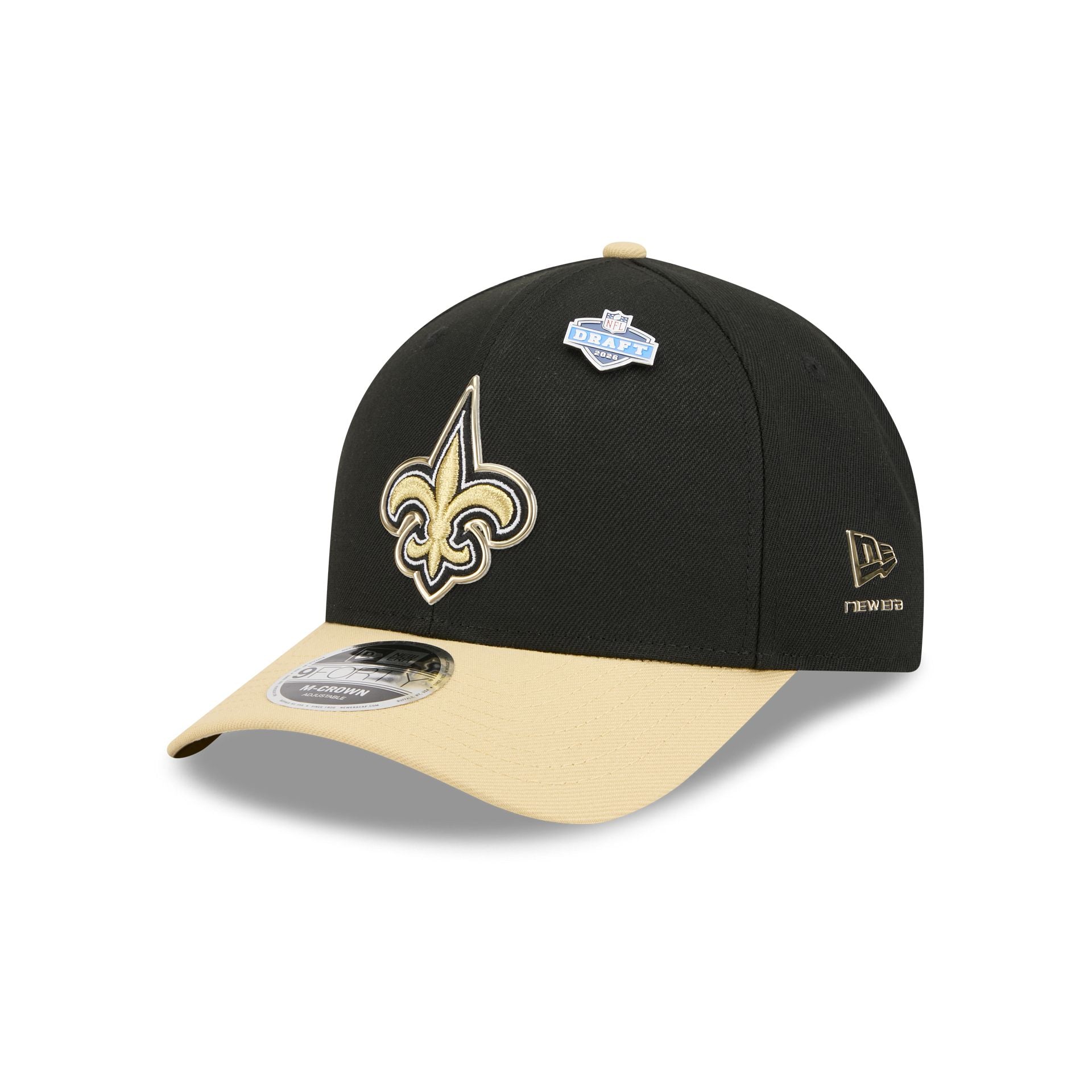 New Orleans Saints 2026 Draft 9FORTY M-Crown Snapback Hat