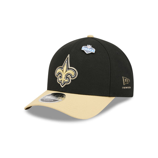 New Orleans Saints 2026 Draft 9FORTY M-Crown Snapback Hat - New Era Cap