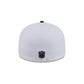 New York Giants 2026 Draft Black and White 59FIFTY Fitted Hat