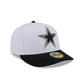 Dallas Cowboys 2026 Draft Black and White 59FIFTY Fitted Hat
