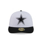 Dallas Cowboys 2026 Draft Black and White 59FIFTY Fitted Hat