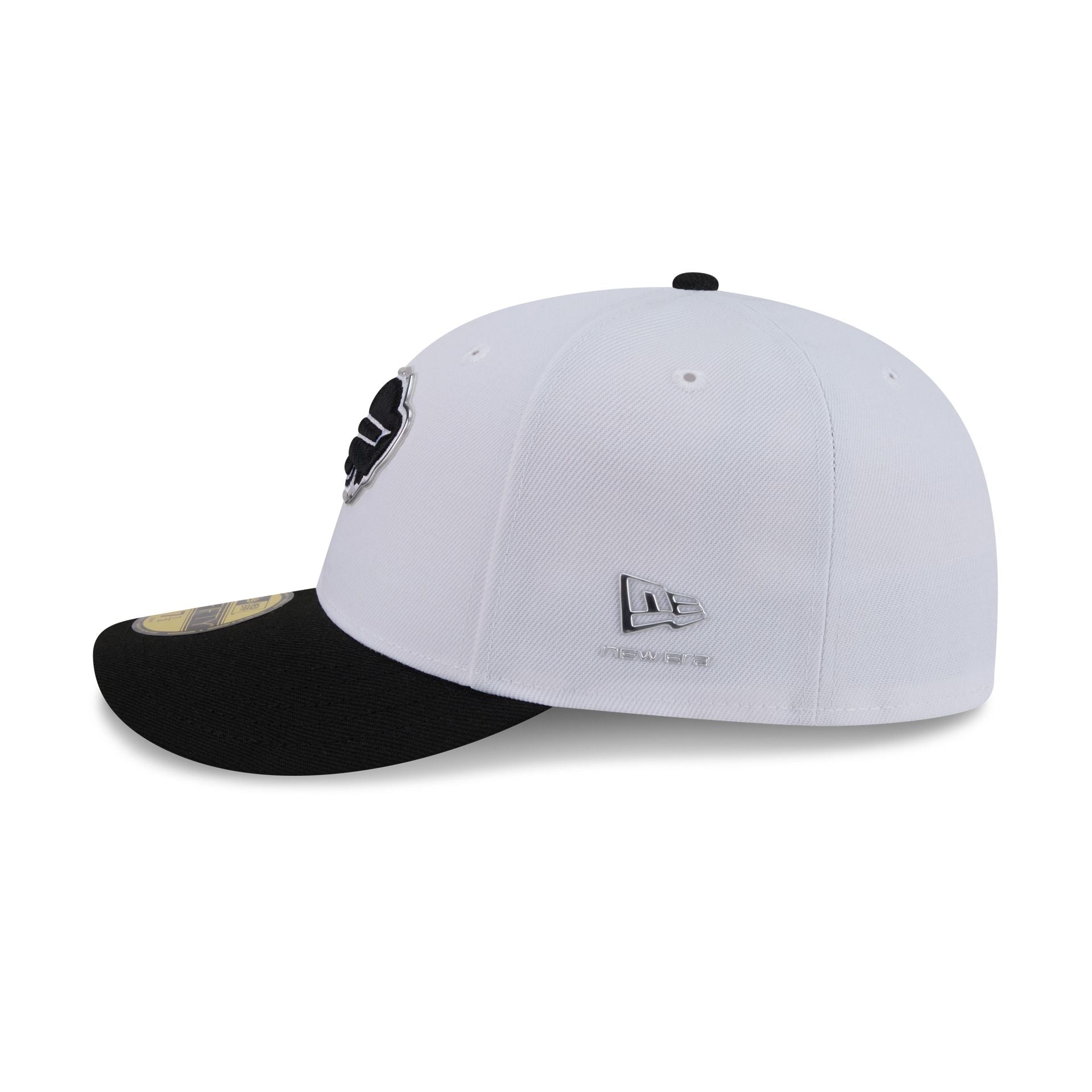 Buffalo Bills 2026 Draft Black and White 59FIFTY Fitted Hat